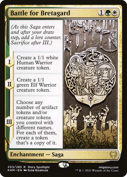 Battle for Bretagard (KHM-203) (Foil)