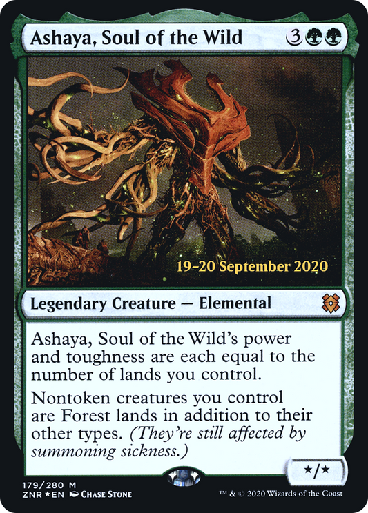 Ashaya, Soul of the Wild (PRE-179S) (Foil)