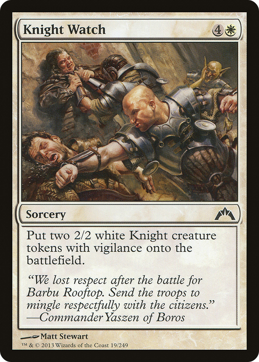 Knight Watch (GTC-019) (Foil)