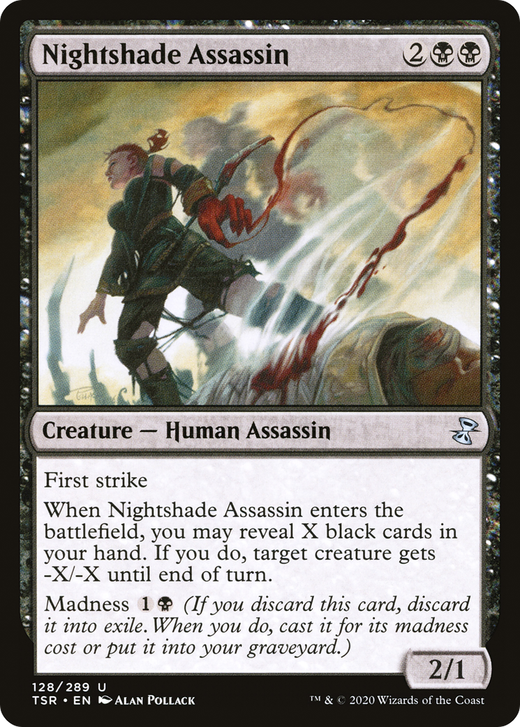 Nightshade Assassin (TSR-128) (Foil)