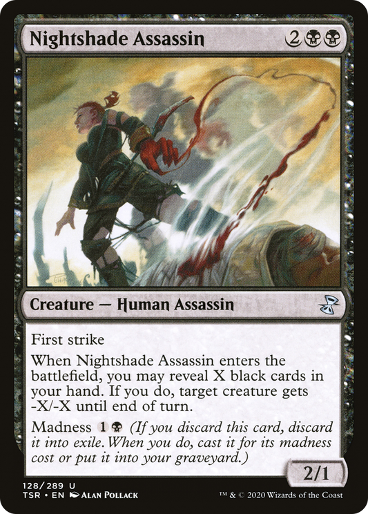 Nightshade Assassin (TSR-128) (Foil)