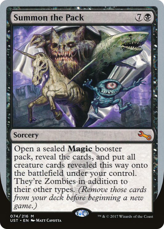 Summon the Pack (UST-074) (Foil)