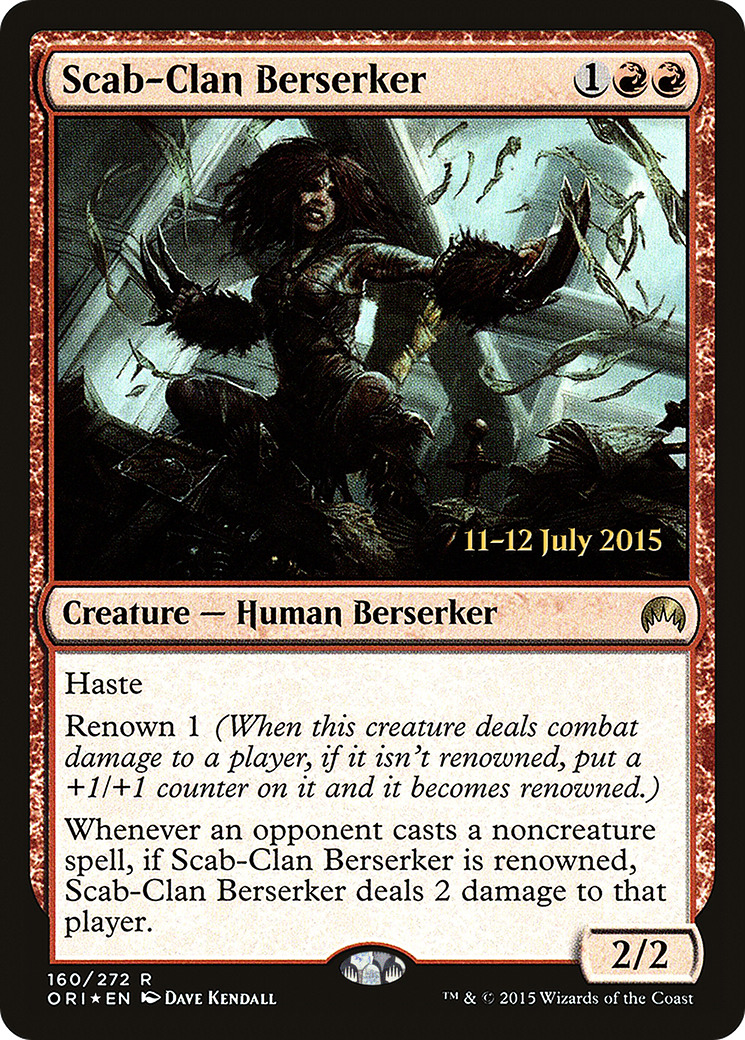 Scab-Clan Berserker (PRE-160S) (Foil)