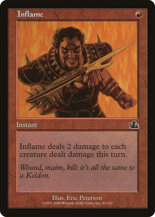 Inflame (PCY-091) (Foil)