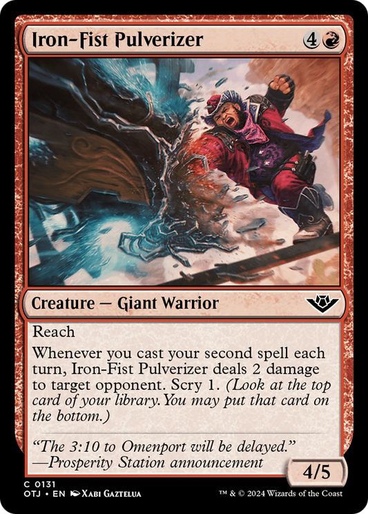 Iron-Fist Pulverizer (OTJ-131)