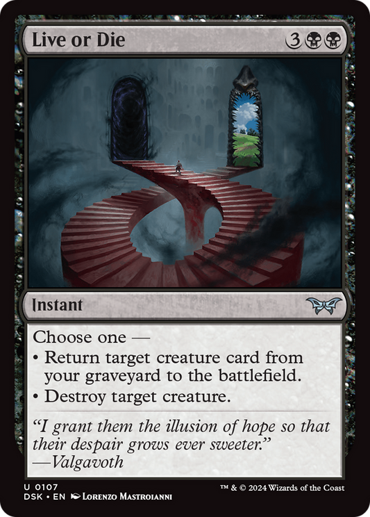 Live or Die (DSK-107) (Foil)