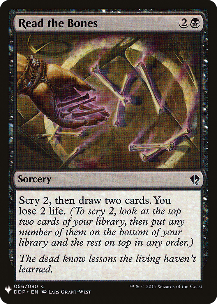 Read the Bones (LIST-DDP-56)