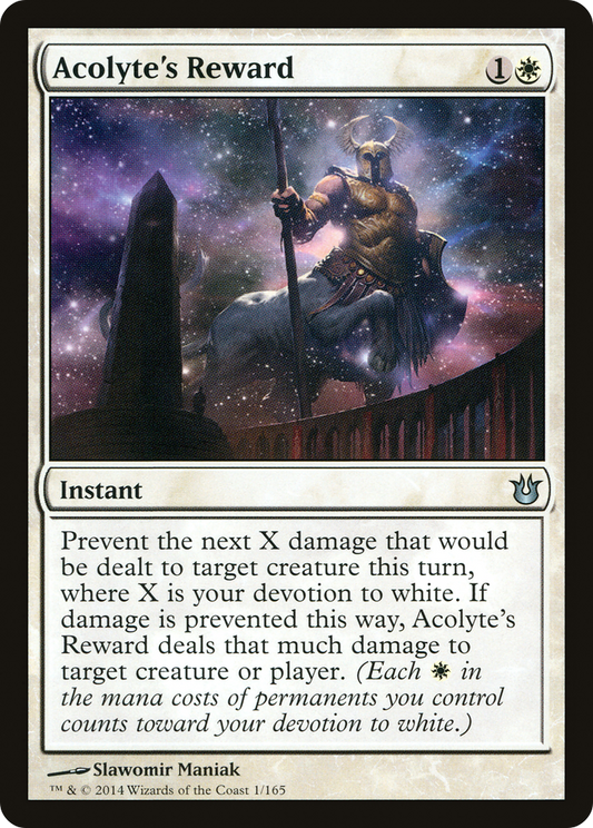 Acolyte's Reward (BNG-001) (Foil)