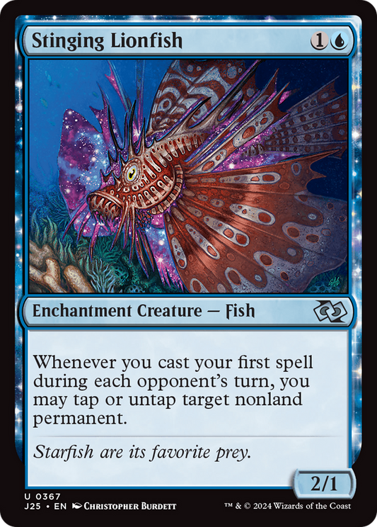 Stinging Lionfish (J25-367)