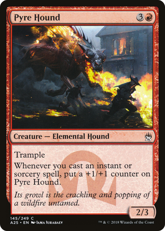 Pyre Hound (A25-145) (Foil)