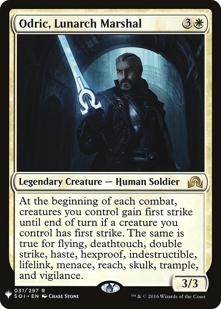 Odric, Lunarch Marshal (LIST-SOI-31)