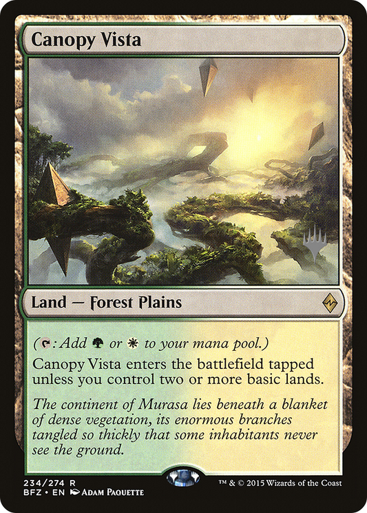 Canopy Vista (PPKHM-234P) (Foil)