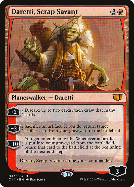 Daretti, Scrap Savant (C14-033)