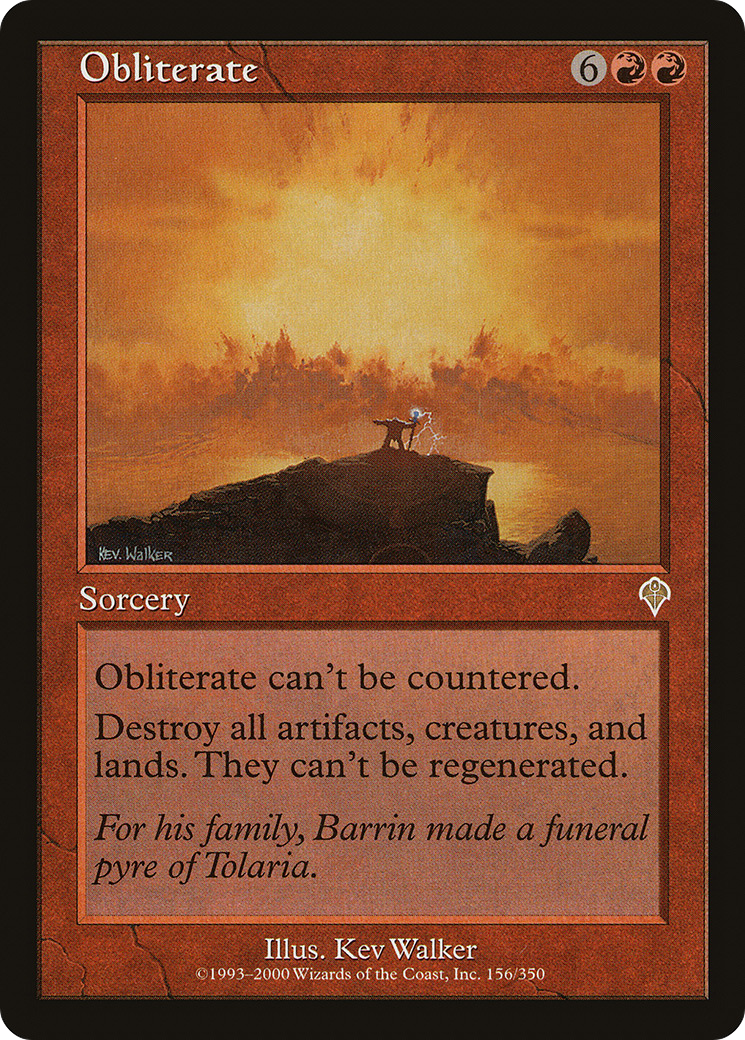 Obliterate (INV-156) (Foil)