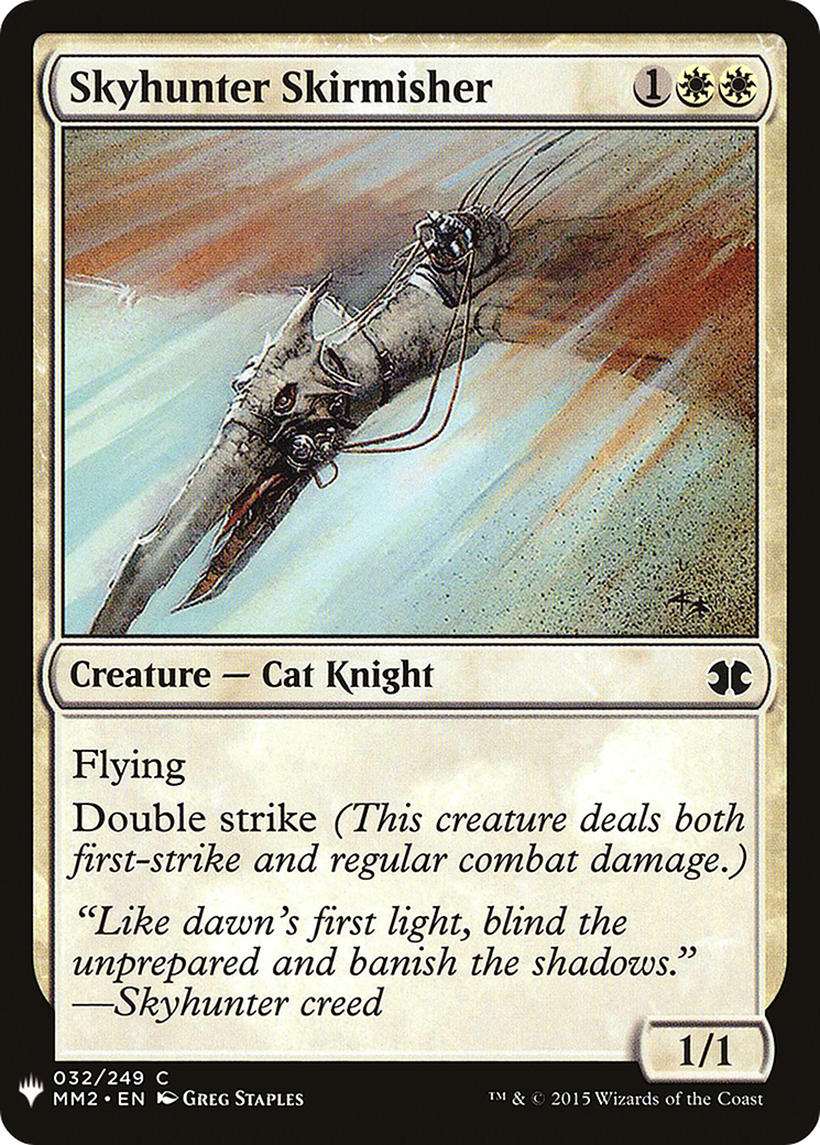 Skyhunter Skirmisher (LIST-MM2-32)