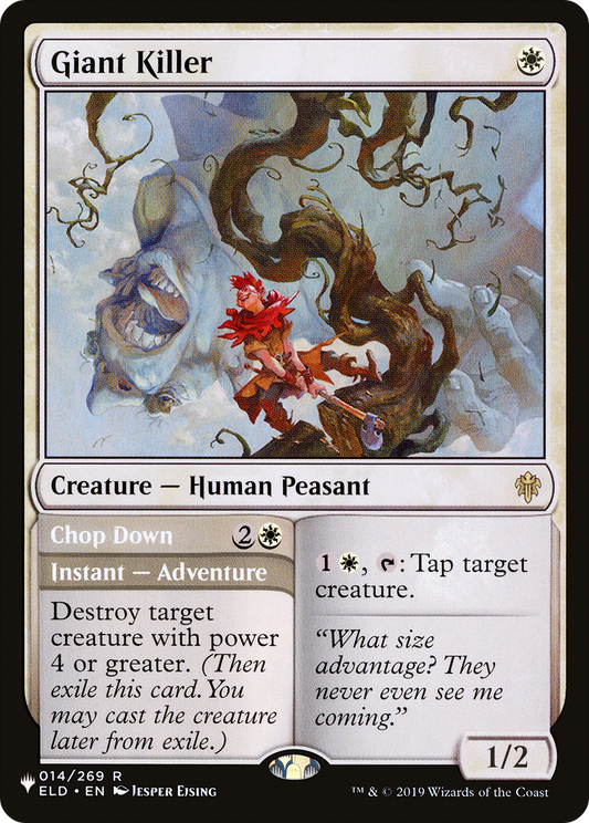 Giant Killer // Chop Down (LIST-ELD-14)