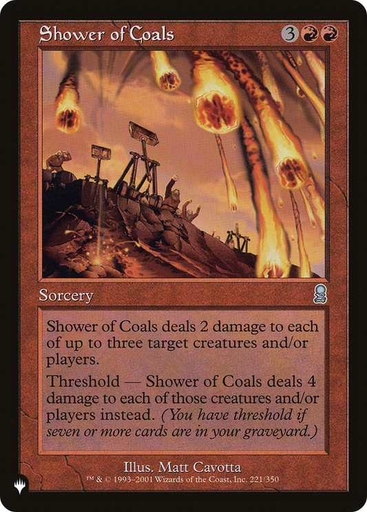 Shower of Coals (LIST-ODY-221)