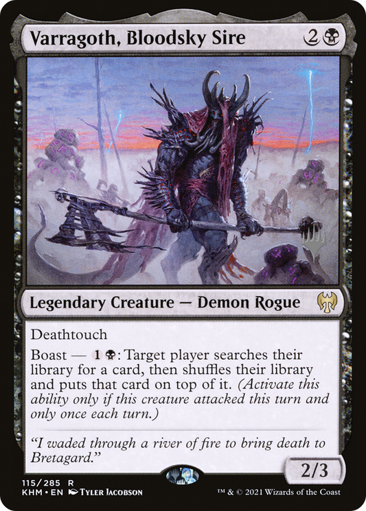 Varragoth, Bloodsky Sire (PPKHM-115P) (Foil)