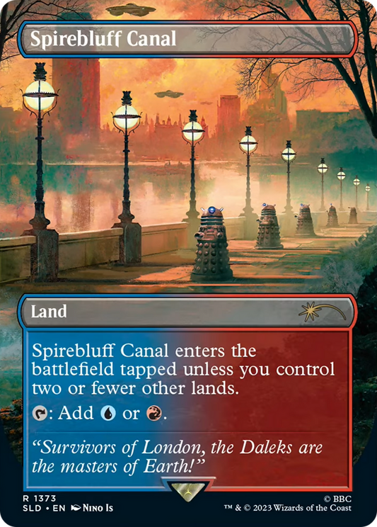 Spirebluff Canal (SLD-1373) (Borderless) (Foil)