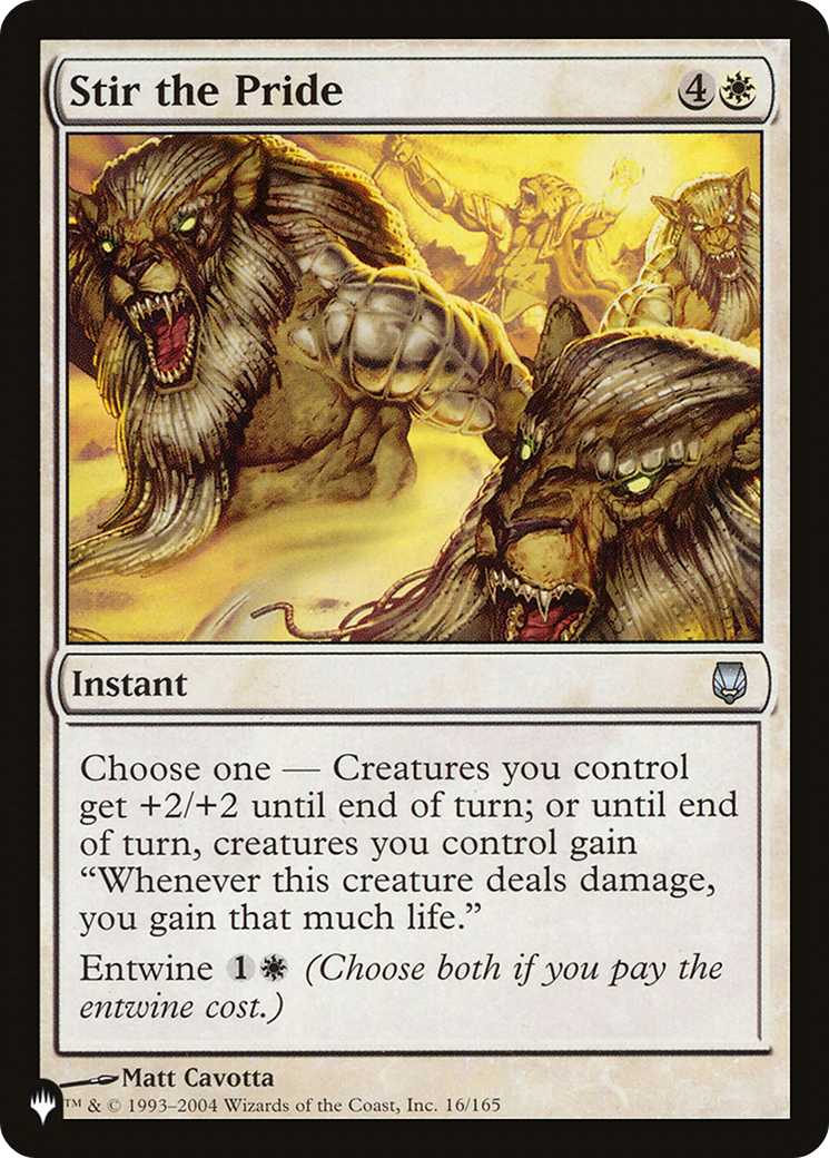 Stir the Pride (LIST-DST-16)