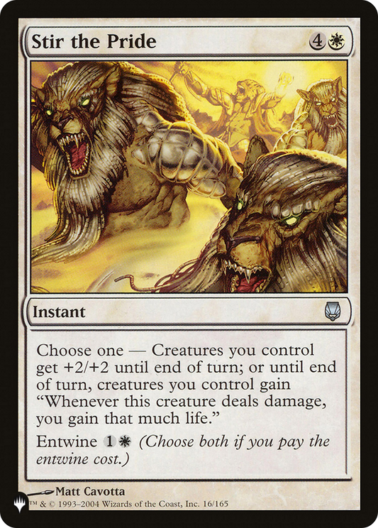 Stir the Pride (LIST-DST-16)