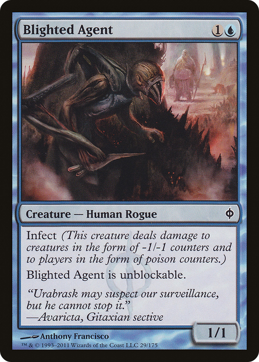 Blighted Agent (NPH-029) (Foil)