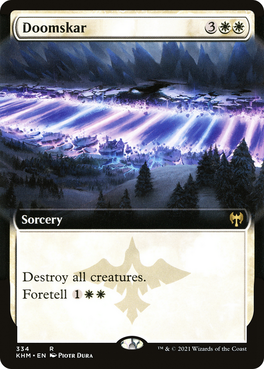 Doomskar (KHM-334) (Extended Art) (Foil)