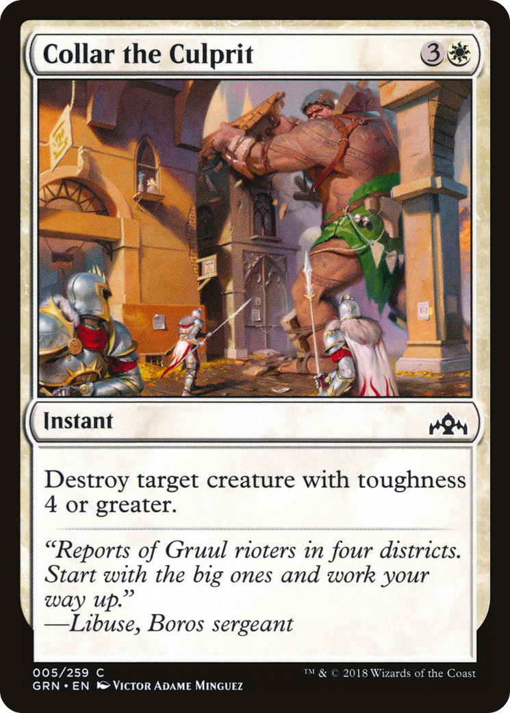 Collar the Culprit (GRN-005) (Foil)