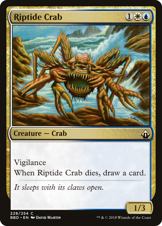 Riptide Crab (BBD-228) (Foil)