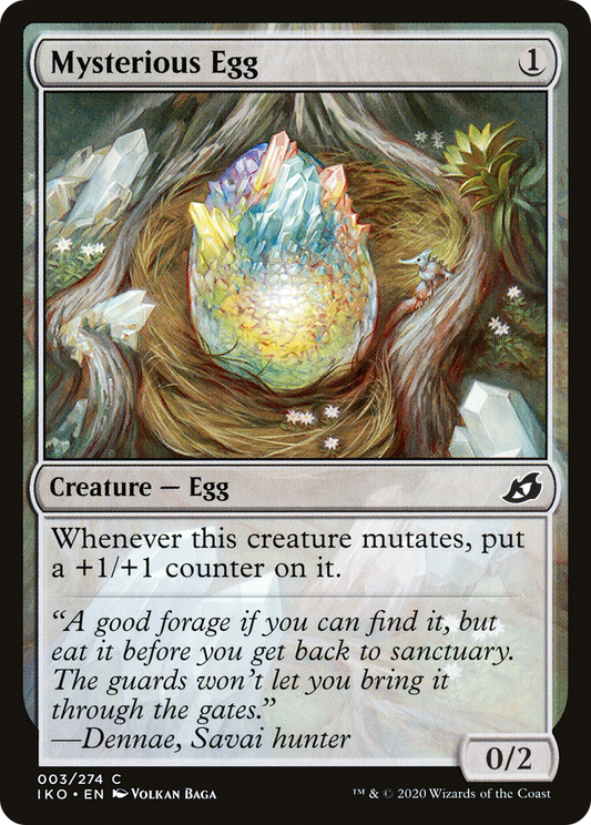 Mysterious Egg (IKO-003) (Foil)