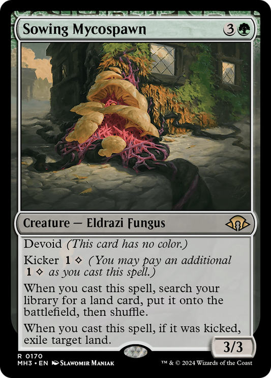 Sowing Mycospawn (MH3-170) (Foil)