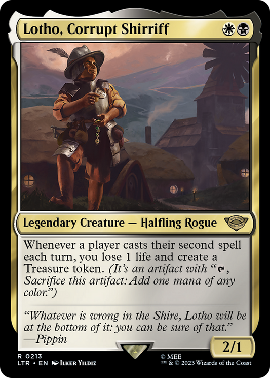 Lotho, Corrupt Shirriff (LTR-213) (Foil)