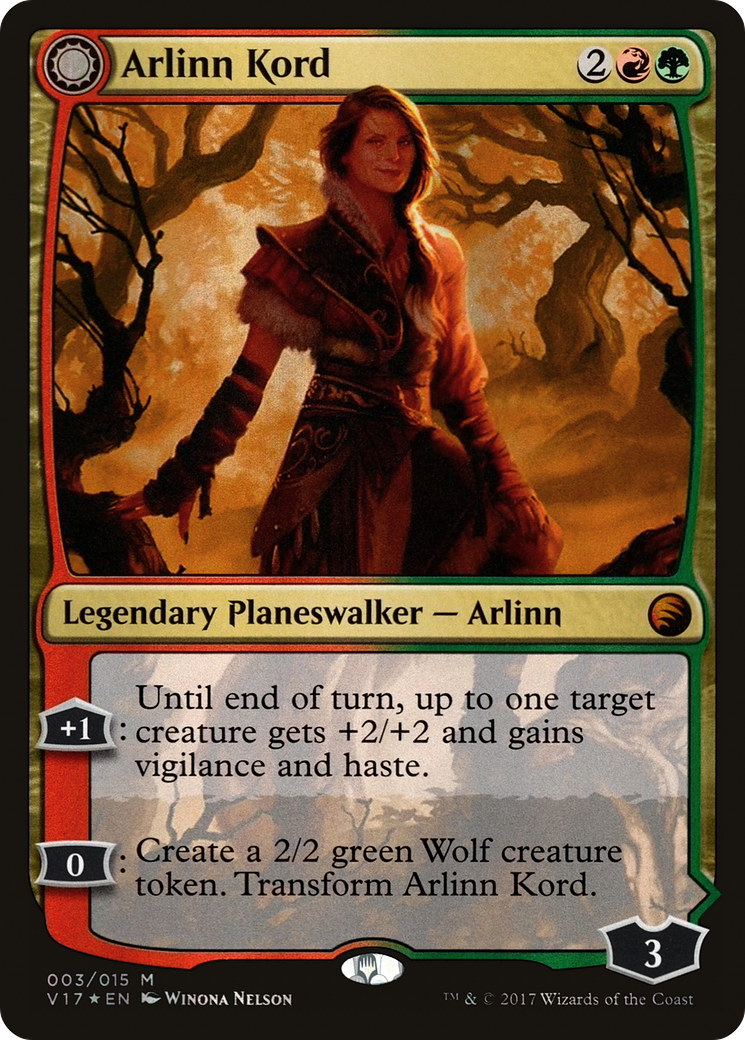 Arlinn Kord // Arlinn, Embraced by the Moon (V17-003) (Foil)