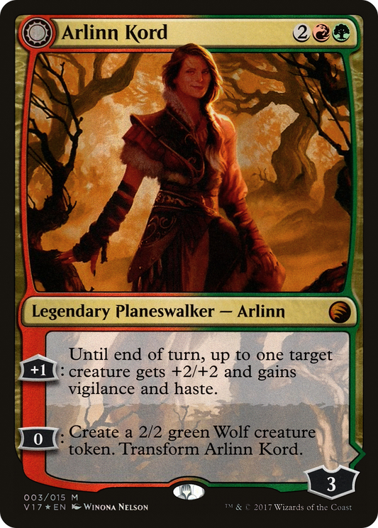 Arlinn Kord // Arlinn, Embraced by the Moon (V17-003) (Foil)