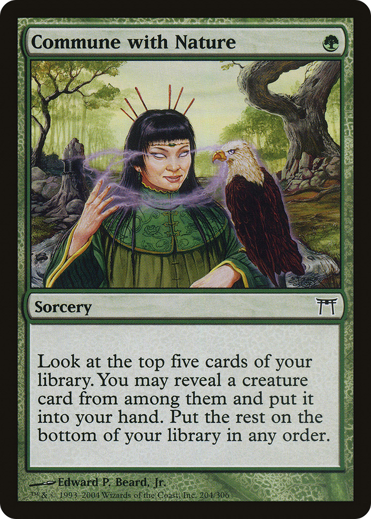 Commune with Nature (CHK-204) (Foil)