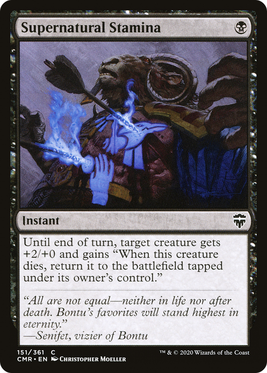 Supernatural Stamina (CMR-151) (Foil)