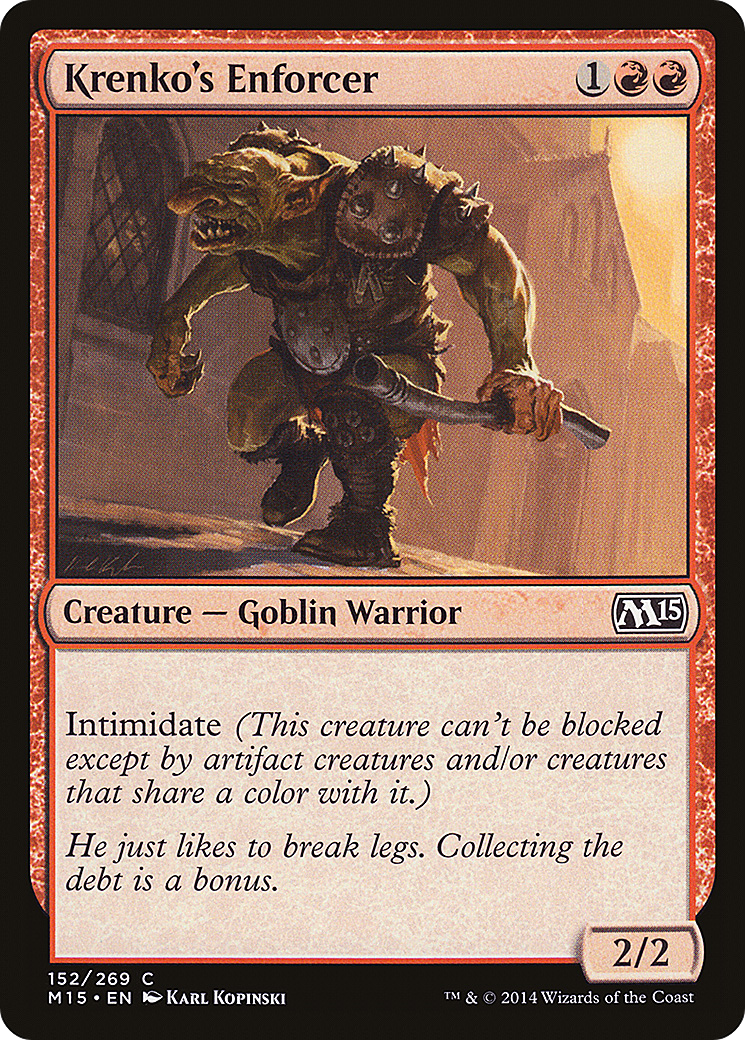Krenko's Enforcer (M15-152) (Foil)