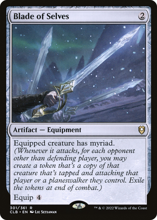 Blade of Selves (CLB-301) (Foil)