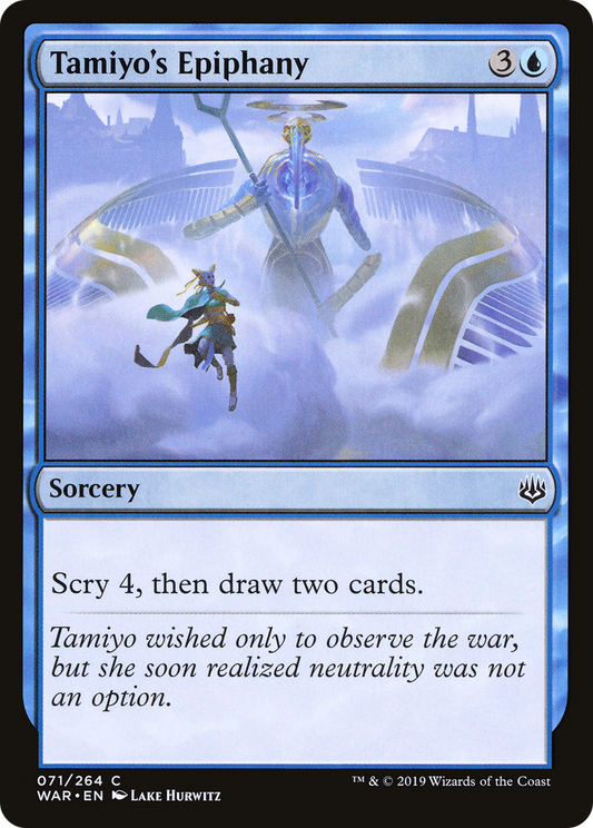 Tamiyo's Epiphany (WAR-071) (Foil)