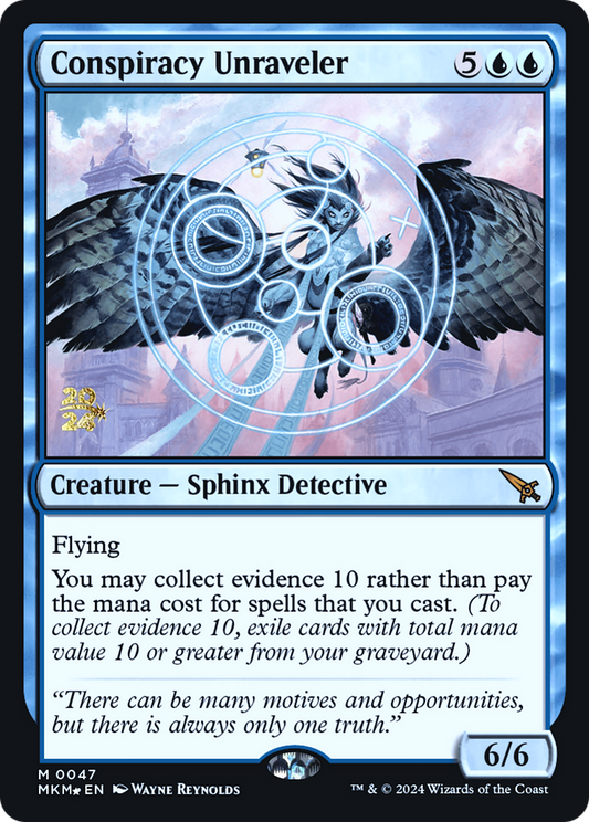 Conspiracy Unraveler (PRE-47S) (Foil)