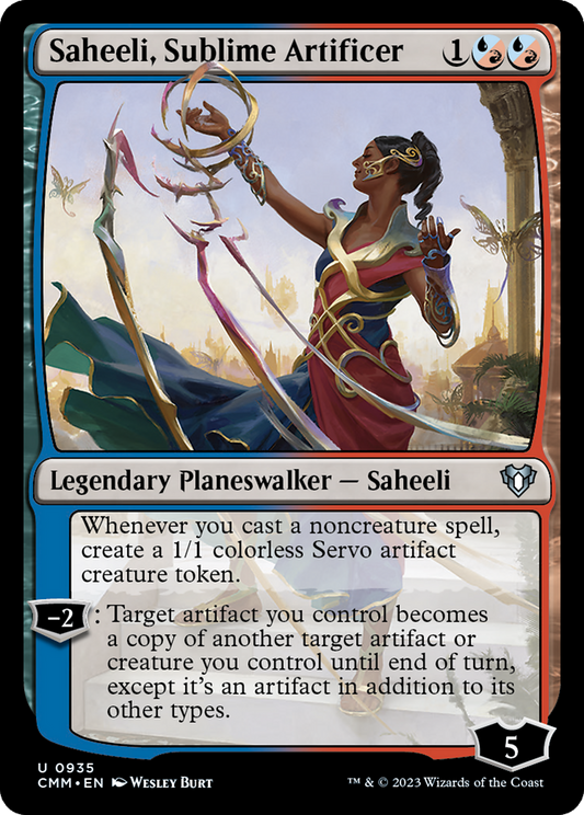 Saheeli, Sublime Artificer (CMM-935)