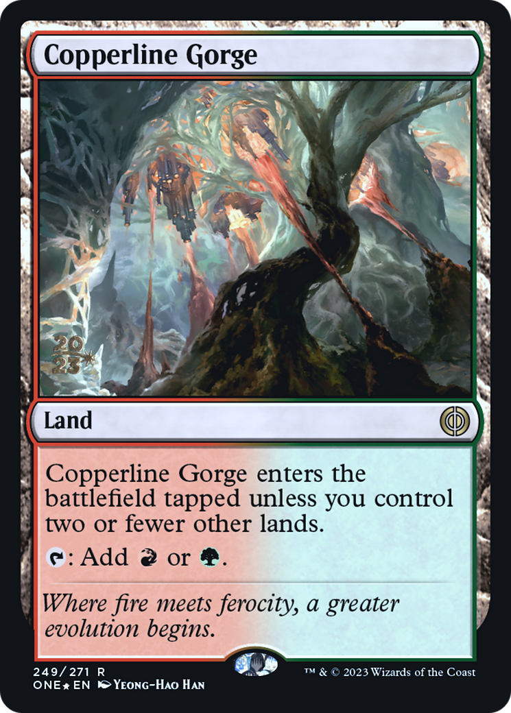 Copperline Gorge (PRE-249S) (Foil)
