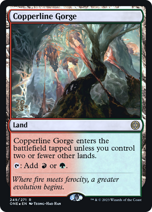 Copperline Gorge (PRE-249S) (Foil)