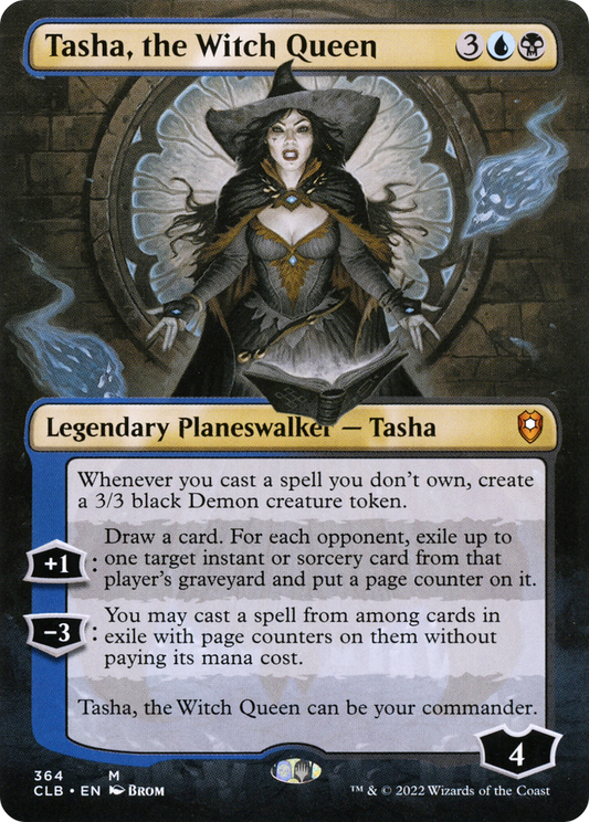 Tasha, the Witch Queen (CLB-364) (Borderless) (Foil)