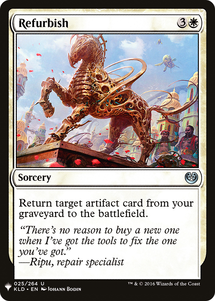 Refurbish (LIST-KLD-25)
