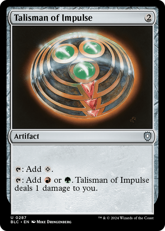 Talisman of Impulse (BLC-287)