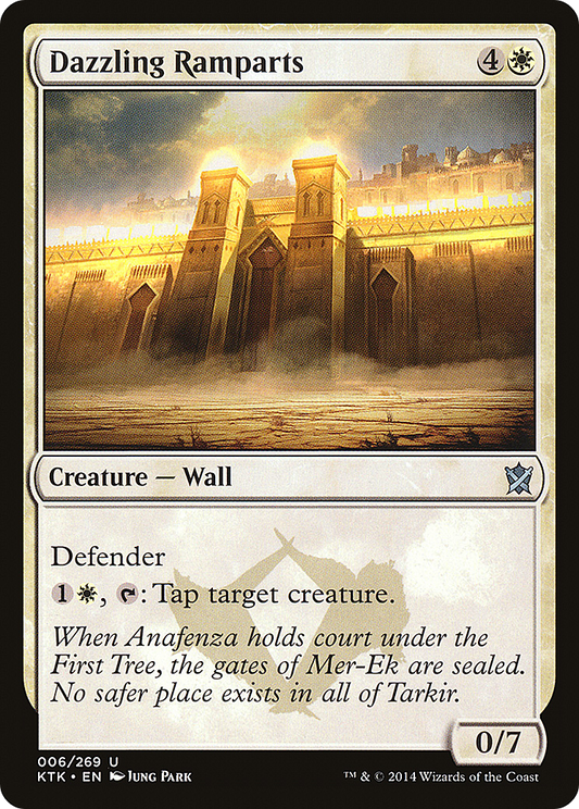 Dazzling Ramparts (KTK-006) (Foil)