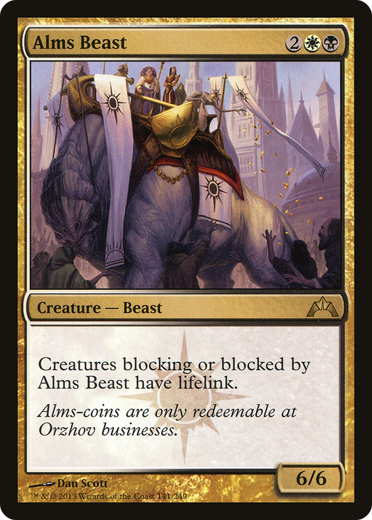 Alms Beast (GTC-141) (Foil)