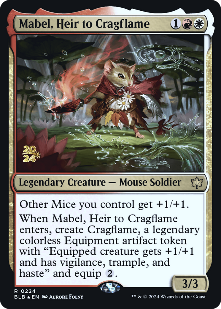 Mabel, Heir to Cragflame (PRE-224S) (Foil)
