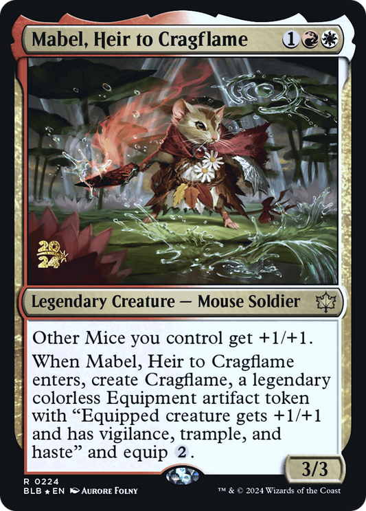 Mabel, Heir to Cragflame (PRE-224S) (Foil)